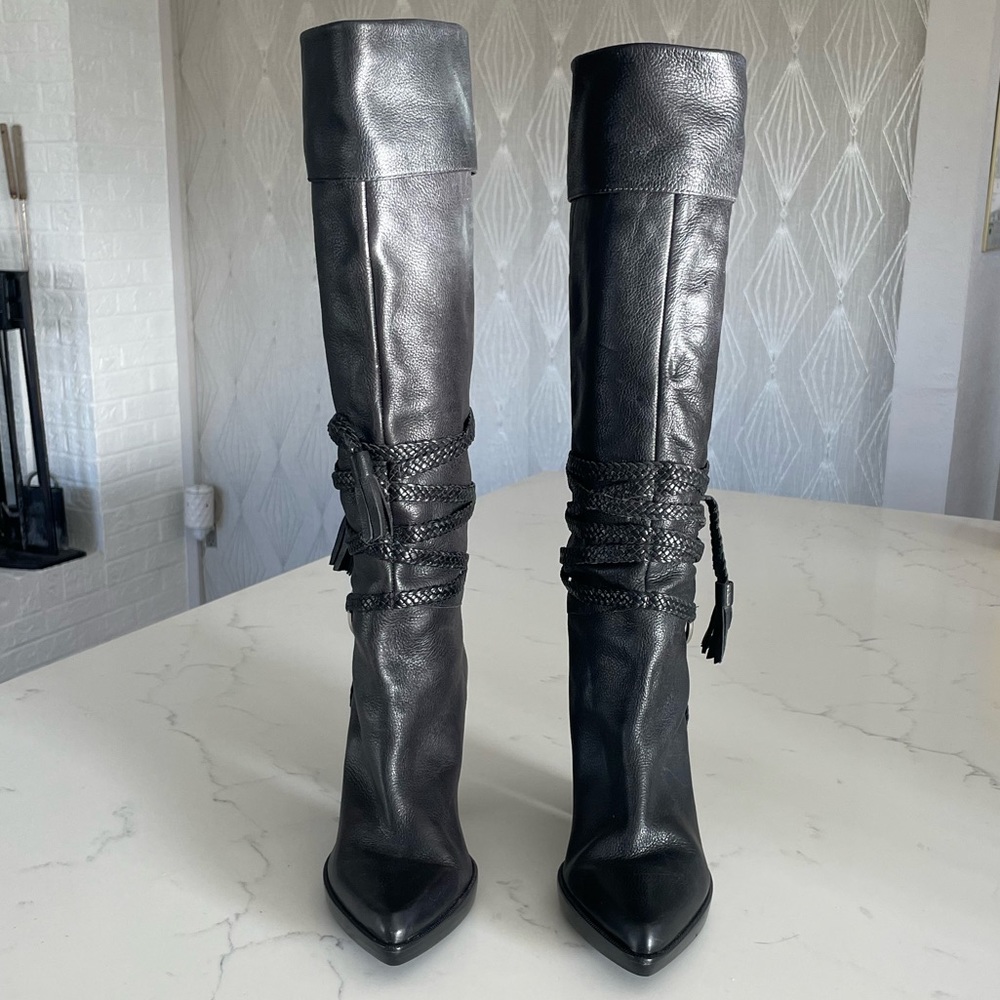 NWOT Vince Camuto Knee High Leather Boots